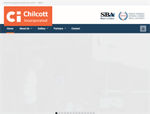 Tablet Screenshot of chilcottinc.com